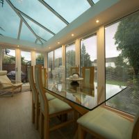Ultraframe Designer Glass Conservatory Roof Stevenage