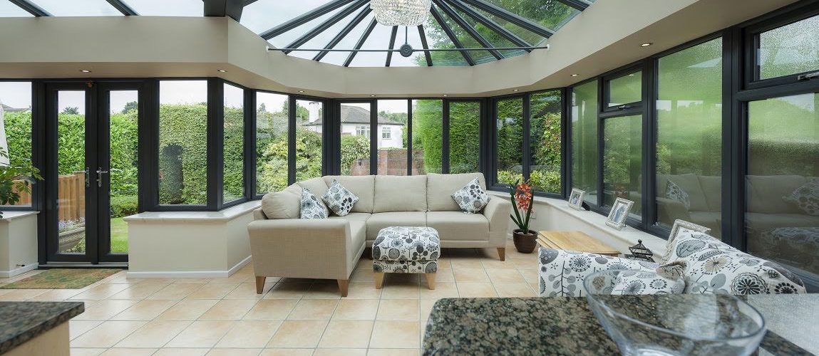 Ultraframe Designer Glass Conservatory Roof Stevenage