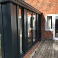 Super Insulated Collumns Loggia, Stevenage