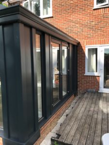 Super Insulated Collumns Loggia, Stevenage