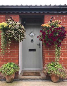 Modern Composite Doors with Knocker