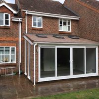 Orangery with Patio Doors, Hertfordshire