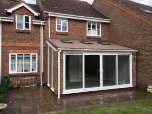 Orangery with Patio Doors, Hertfordshire