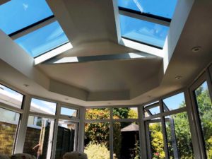 Replacement conservatory Roof, Hertfordshire