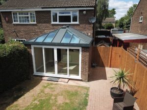 Solid Roof Glazed Extension, Stevenage