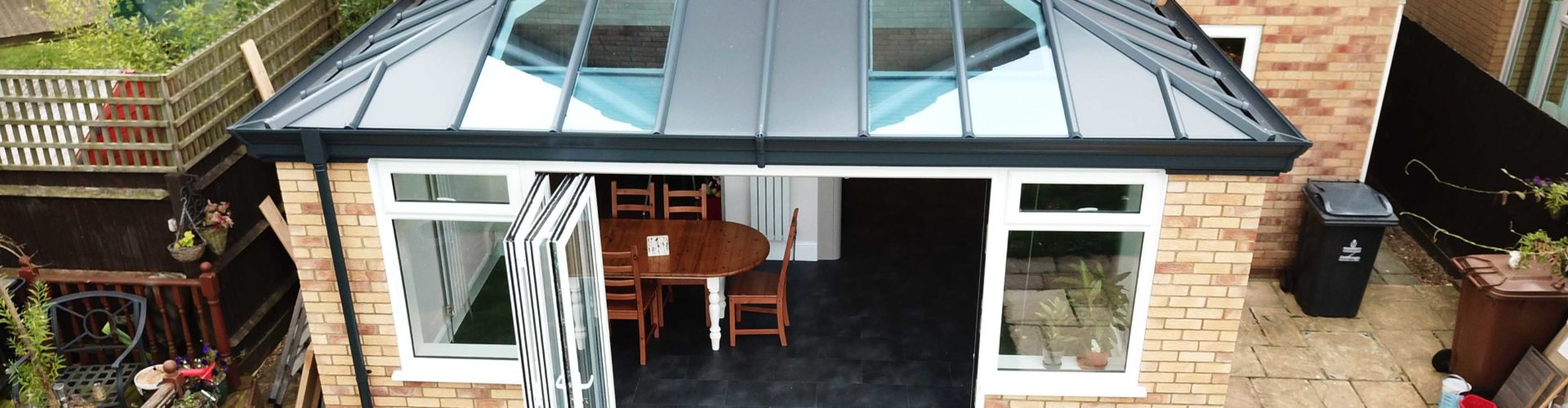 Glazed and Solid Roof Combination, Stevenage