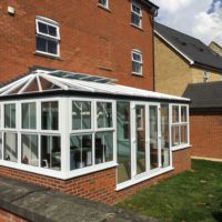 uPVC Windows in Conservatory for Biggleswade Homeowner