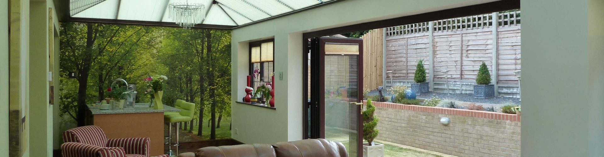 Bifold Doors in a range of colours Biggleswade