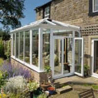 georgian double hipped conseravtory stevenage