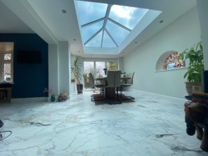 Orangery with roof lantern