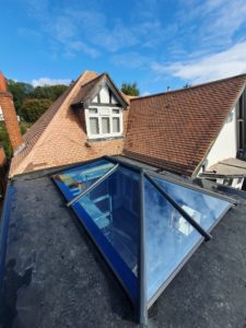 Orangery with roof lantern near me
