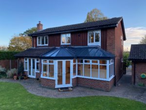 P Shape LivinRoof Conservatory