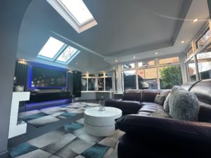 P shape Warmroof Extension