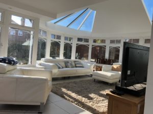 T Shape LivinRoof Conservatory